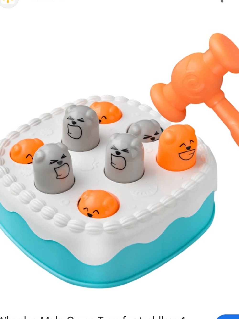 Whack a Mole Game Toys for toddlers 1-3,Baby Toddler‎ Cool Birthday Gifts Toys